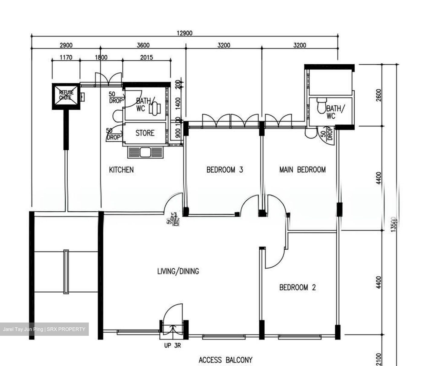 Blk 143 Lorong 2 Toa Payoh (Toa Payoh), HDB 4 Rooms #566237561